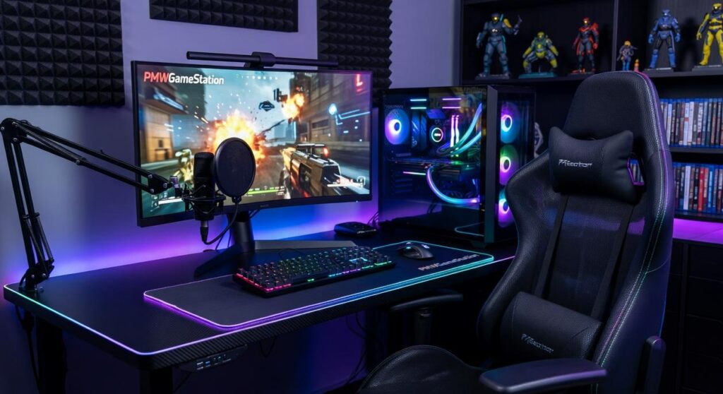 what do you need for a gaming set pmwgamestation