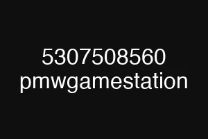 5307508560 pmwgamestation